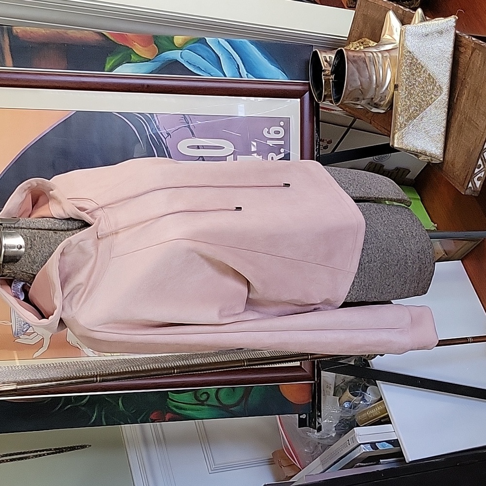 NWOT Light Pink Soft Short Hoodie S